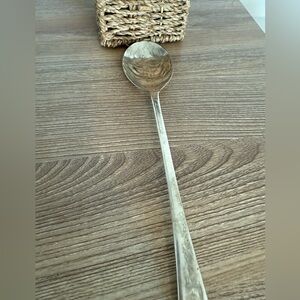 Vintage Silver Plated Sheffield England Silverware Spoon Long Decor Collectors